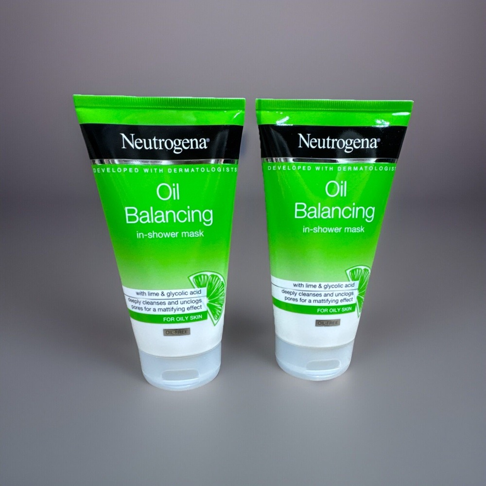2 Count Neutrogena Oil Balancing With Lime & Aloe Vera‎ In Shower  5.07 Oz